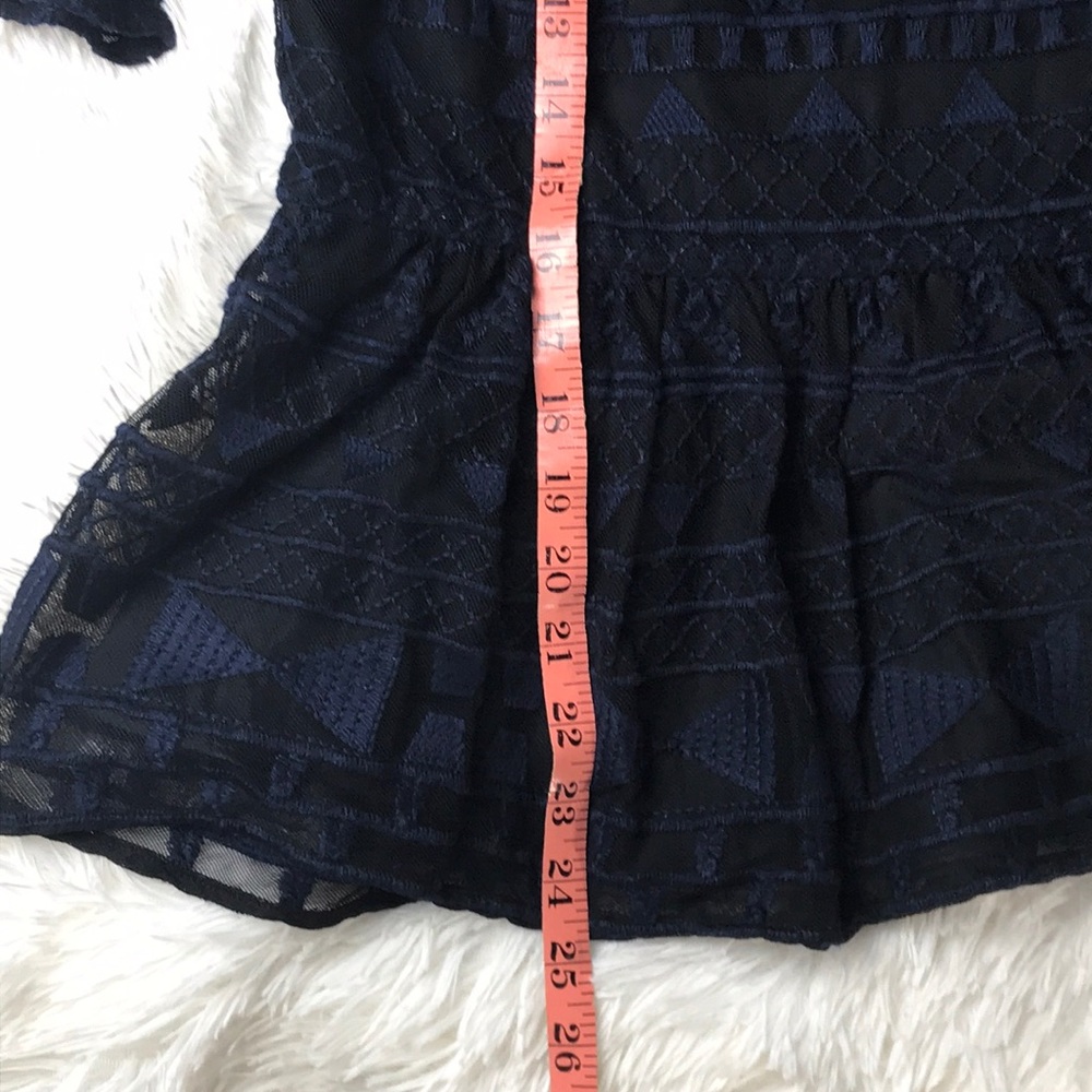 Parker Lace Peplum Top - Picture 12 of 14